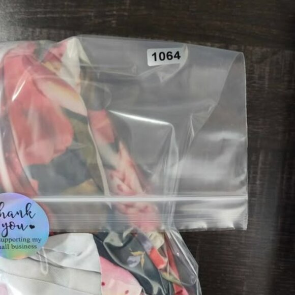 Floral Handkerchief Hem Dress M Spaghetti Strap Tropical‎ Summercore Fairy Vibes - Picture 11 of 11